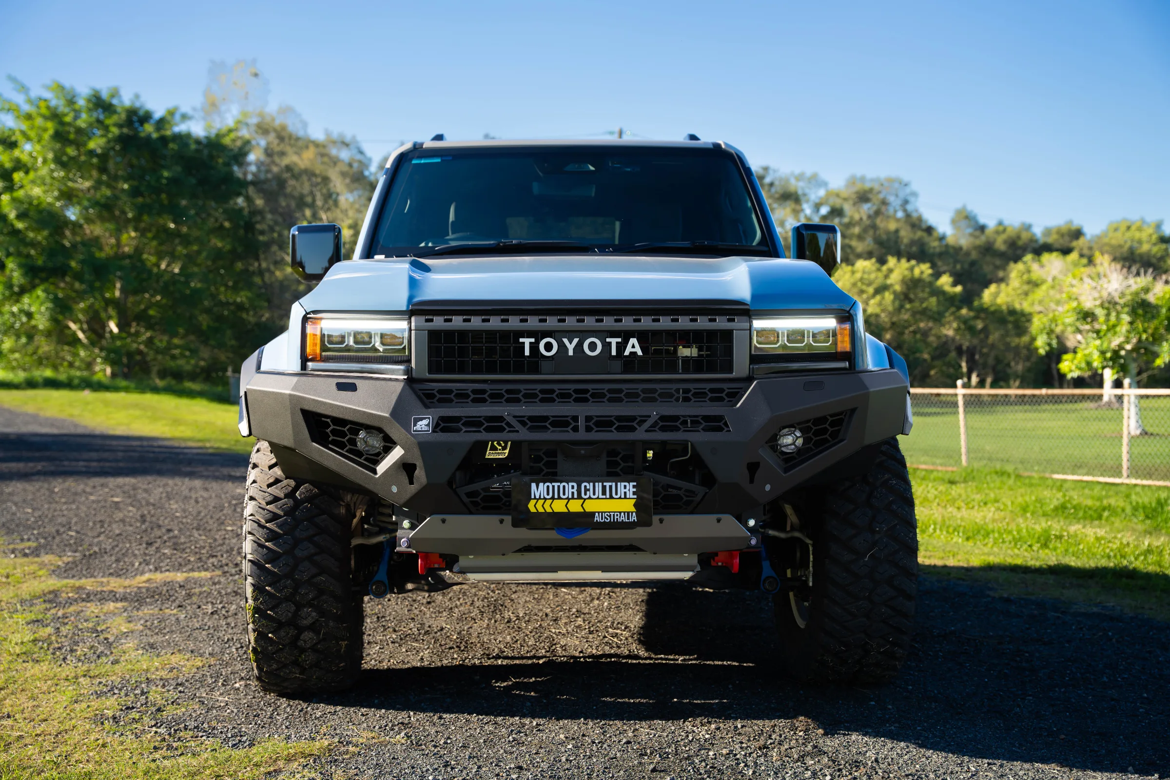 Custom Built Prado detail