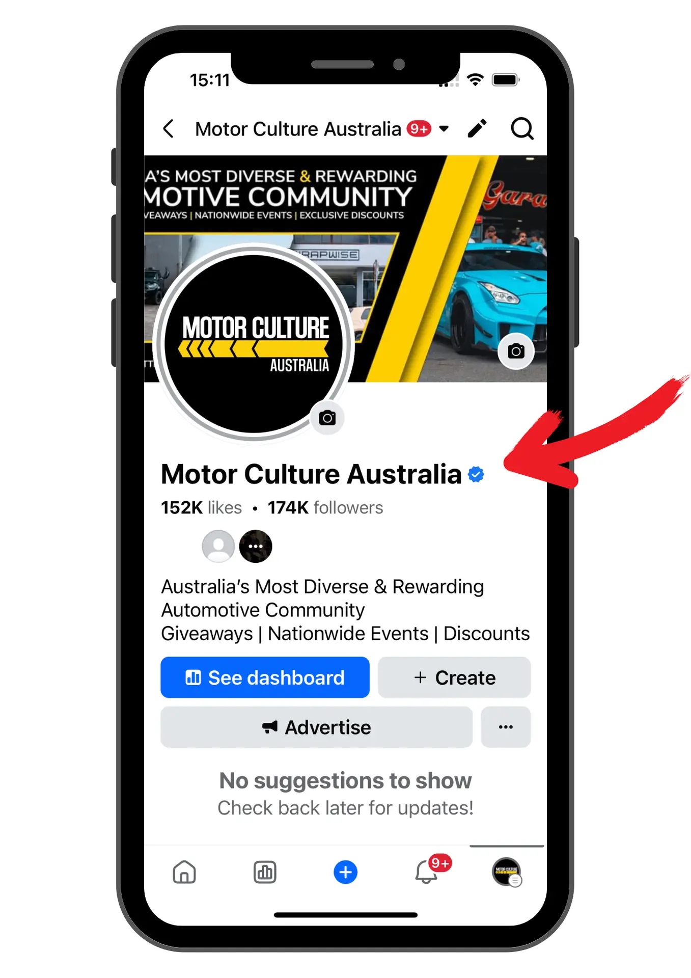 Motor Culture Australia Is Verified by Meta!