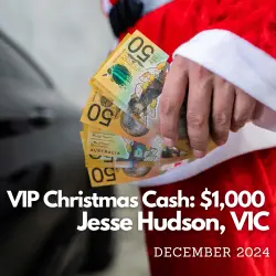 CHRISTMAS CASH WINNER